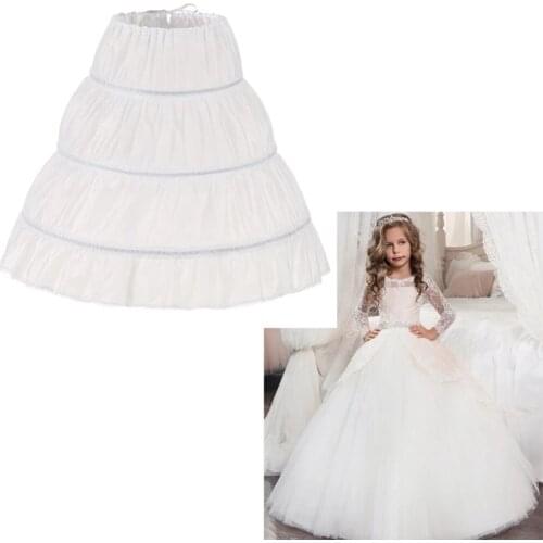 For Her Latest Design Children Kid Girl Dress Petticoat Crinoline Underskirt Wedding Accessories