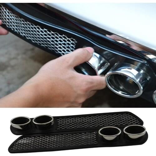 1Pair Auto Car False Vent Throat Gill Ventilation Sticker Air Intake Flow Hood Vent Mudguard Decoration Sticker Car Accessories