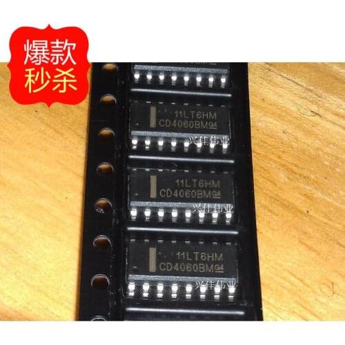 10PCS New CD4060 CD4060BM binary counter SOP-16