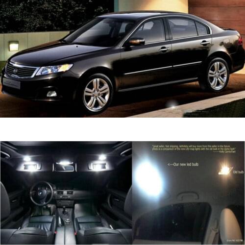 LED Interior Car Lights For kia lotze innovation room dome map reading foot door lamp error free 13pc