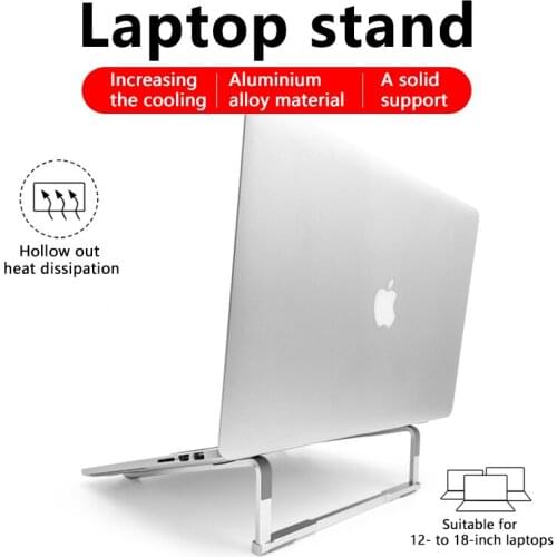 Aluminium Notebook Stand Foldable Laptop Stand Portable Laptop Holder Tablet Stand Computer Support For MacBook Air Pro ipad