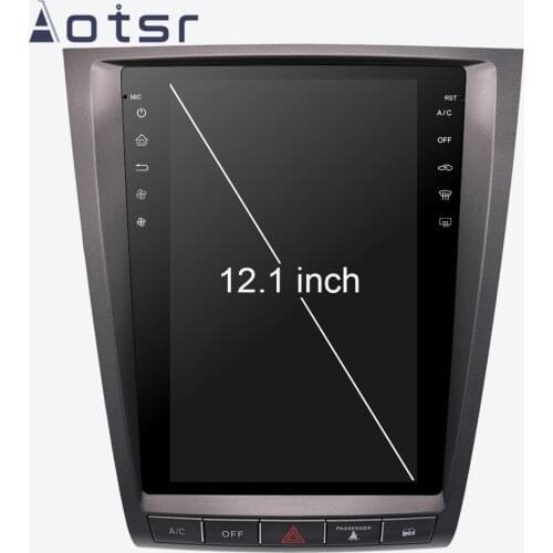 AOTSR Android 8.1 Tesla style GPS Navigation For Lexus GS GS300 GS460 GS450 GS350 2004-2011 SWC WIFI HD Multimedia Player Radio