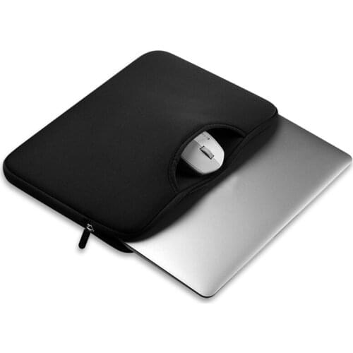 New Arrival Soft Laptop Sleeve 11 13 15 15.6 Inch Laptop Bag Case for Macbook Air 13 Pro Retina 15 Notebook Bags Drop Shipping