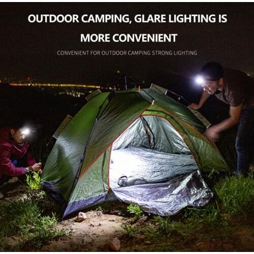 COB LED Waterproof Headlight for Outdoor Camping Night Fishing 3 Modes Outdoor Cycling Fishing Camping Headlamp