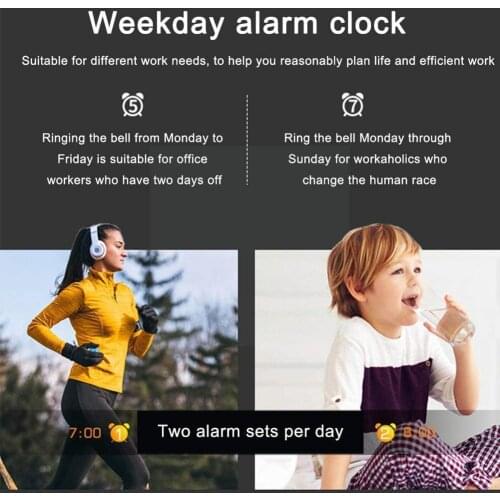 Colorful Square Clock Mute Luminous Led Colorful Color Home Clock Clock Desktop Changing Electronic Alarm Bedroom Alarm O3B7