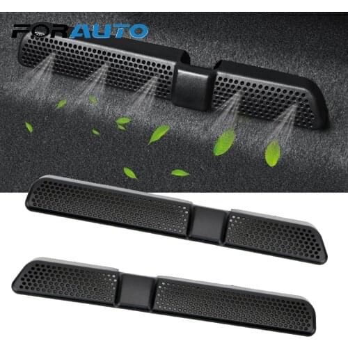 FORAUTO 2Pcs/Set Car Air Vent Cover Protector Cover Under Seat Air Conditioner Dust Outlet Covers For VW Volkswagen Touran