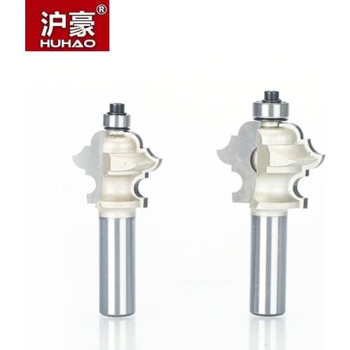 HUHAO 1pc 1/2" Shank Classical Linear Decorative Knife Engraving Bit Magic Woodworking Cutting Tool Carbide Router Bits For Wood