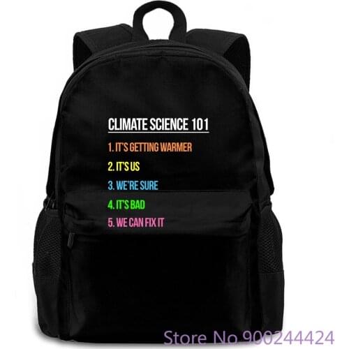 Science March Earth Day Climate Change Scientists Brand Lovely Style Hot Sale women men backpack laptop travel school adult