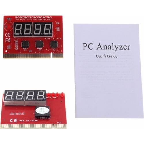 New Computer PCI POST Card Motherboard LED 4-Digit Diagnostic Test PC Analyzer
