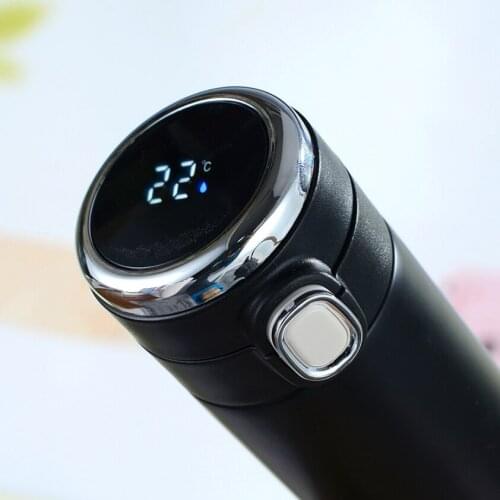 Led Digital Temperature Display Thermos Bottle Stainless Steel 304 Vacuum Flasks Coffee Thermos Water Bottle for Travel