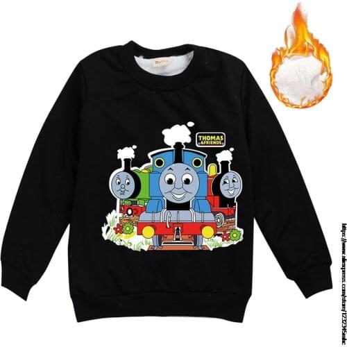 Tomas Baby Boys Tomas Clothes Kids Winter Warm Sweatershirt Toddler Girls Blouse Tops Childrens Sweater Velvet Fur Clothing