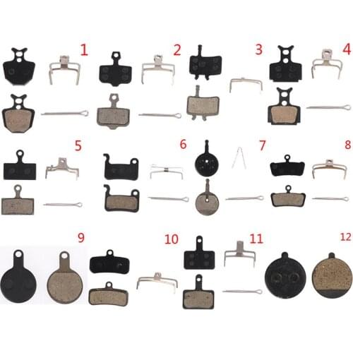 1 Pair Bicycle Bike Disc Brake Pads Semi-metal For Zoom Avid Formula Shimano Hayes