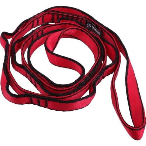 23KN 110cm Outdoor Camping Climbing Rigging Sling Rope Webbing Strap Equipment Mountaineering Rock for Rock Climbing Accessories