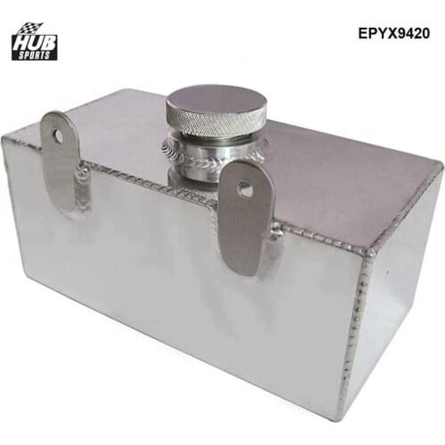 Aluminium alloy Mirror polished windscreen washer bottle intercooler spray tank 2 litre EPYX9420