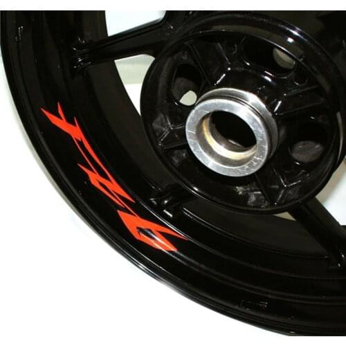 Seven colors 8X CUSTOM INNER RIM DECALS WHEEL Reflective STICKERS STRIPES FIT YAMAHA FZ6 FZ 6