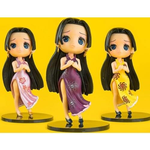 14CM Anime One Piece Q Boa.Hancock PVC Action Figure Collection Model Toy