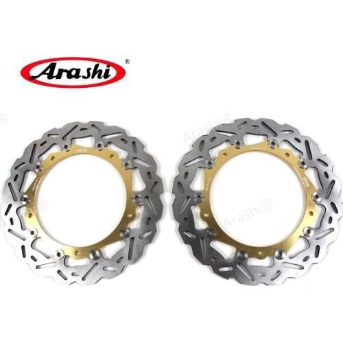 ARASHI Front Brake Disc For BMW S 1000 XR 2015-2020 CNC Brake Disks Rotor S-XR 1000 S 1000XR S1000XR 2016 2017 2018 2019 Gold