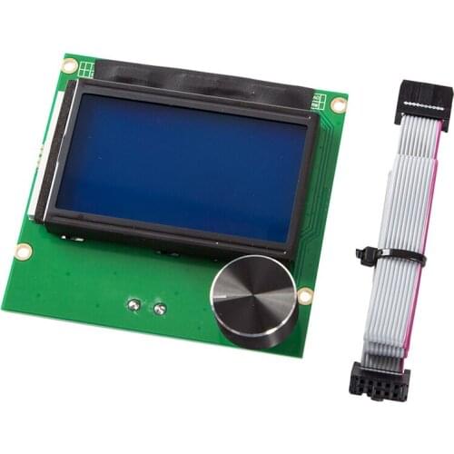 Creality 3D Ender-3 LCD 12864 Display Screen RAMPS 1.4 With Encoder For Ender-5 CR-10 Ender-3S CR-7 DIY 3D printer parts