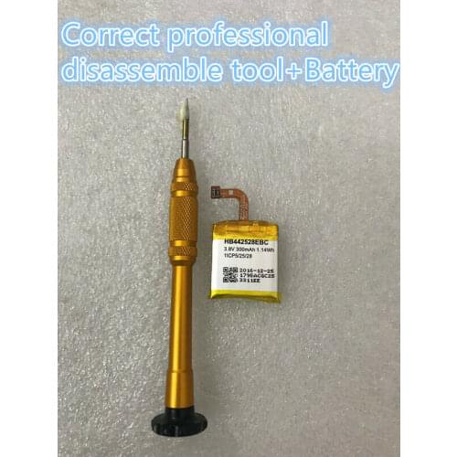 HB442528EBC NEW Battery F Huawei Watch 1 Series 300mAh 1ICP5/25/28 Battery+T