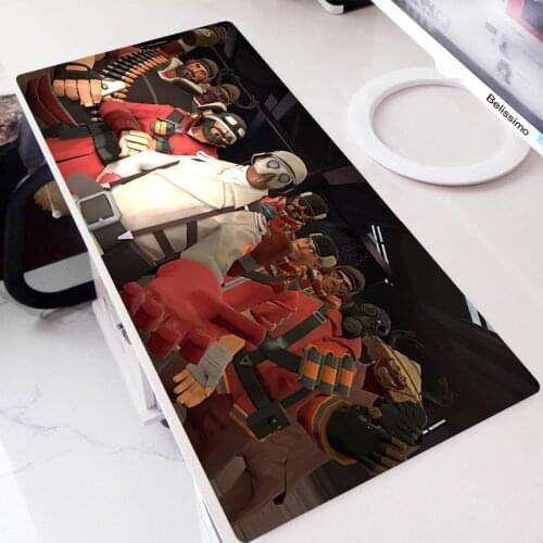 Mouse Gamer Mause Pads Mausepad Pc Cabinet Mats Xxl Anime Mats Cheap Gaming Laptop Carpet Accessories Beautiful Team Fortress 2