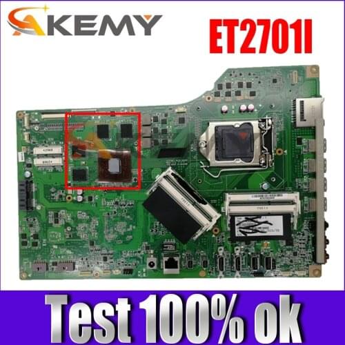 ET2701I all-in-one mainboard 60PT00D0-MB4A020 REV 1.1 For ASUS ET2701I Desktop motherboard 100%Tested Working Well free shipping