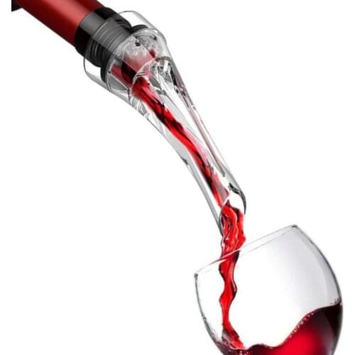 Disposable Acrylic Aerating Wine Pourer Decanter Red Wine Bottle Aerator Pourer Wine Aerator Decanter LX8340