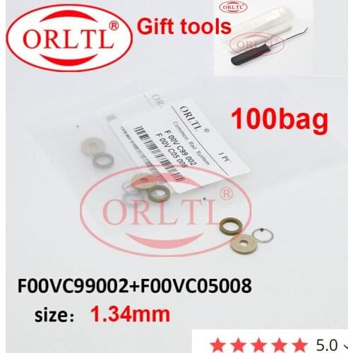 ORLTL CR Common Rail Injector Ceramic Ball Repair Kits F00VC99002 F00VC05009 For 110 Injector Ball Size=1.5mm 100bag 0445110230