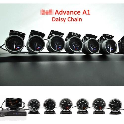 Defi Advance A1 Defi Link System Daisy Chain Auto Gauge ZD+6 gauges Volt Water Temp Oil Temp Oil Press Tachometer RPM Turbo