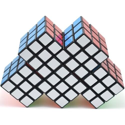 Conjoined Speed Magic Cube Strange Shape 2 3 4 5 Conjoined Puzzle Stress Reliever Cubos Toys for Children Educational AA50MF