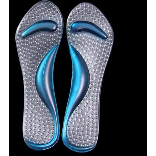 Women Silicone Gel Non Slip length Arch Support feet Massaging Metatarsal Cushion Orthopedic pad Insoles for High Heels Shoes
