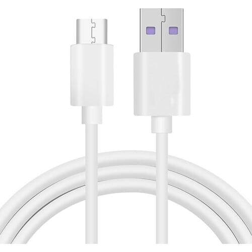 1M USB Type C Cable 5A Original Super Charger Cable For Type-C Mobile Phone Huawei Usb Data Sync Cable