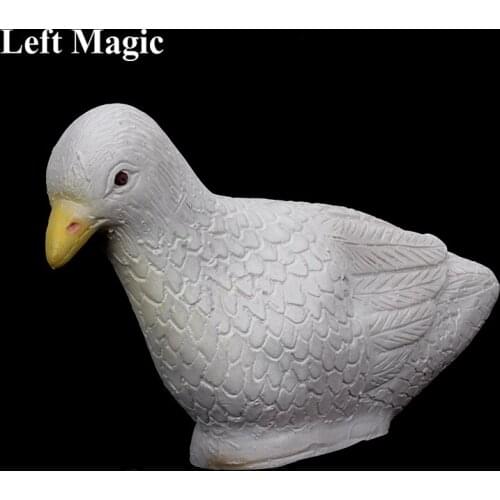 Living Rubber Latex Dove life-like magic tricks doves stage show humor props appearing illusions gimmick Accessories 81173