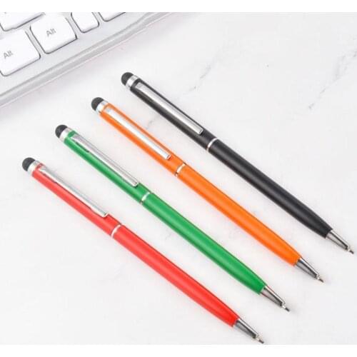 1Pcs Fashion Metal Ballpoint Pens School Office Ball Pen Gift For Writing Souvenirs Stationery Stylus Creative Hot Pen Gel G9H6