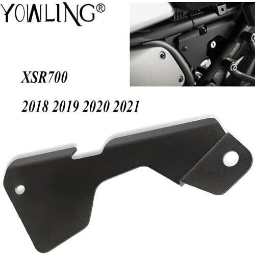 XSR 700 Motorcycle Accessories CNC Aluminum Frame Cover Protection Decorative Guard Covers For Yamaha XSR700 2018 2019 2020 2021