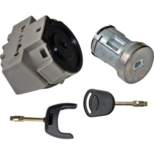 AP03 For Ford Focus MK1 Transit MK6 Connect New Ignition Switch &Lock Barrel Set w/ 2 Keys 2S61A3697AA