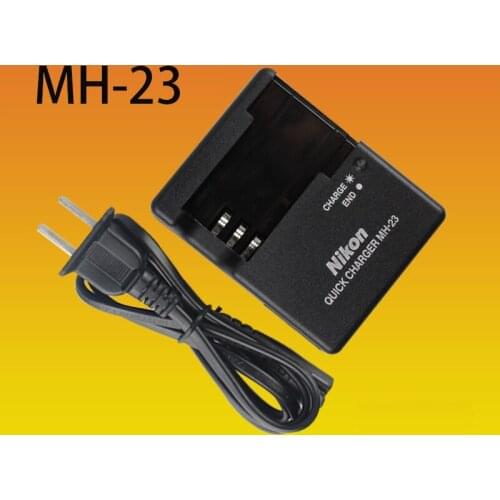 For Nikon D40 D40X D60 D3000 D5000 SLR Camera EN-EL9A Battery Charger MH-23