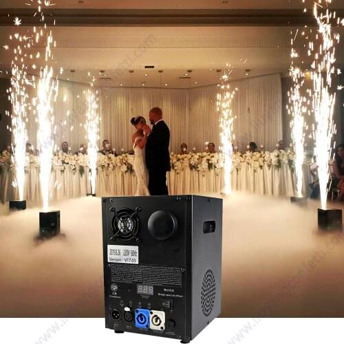 Cold Spark Machine Dmx Remote Indoor Wedding Christmas Party Stage Show Sparkler Event Dj Firework Fountain Pyro Wed Firecracker