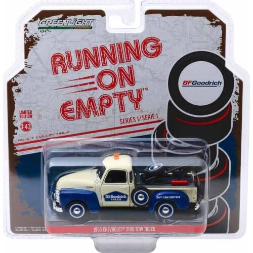 GreenLight 1:64 1953 Chevy 3100 Tow Truck Alloy model car Metal toys for childen kids diecast gift