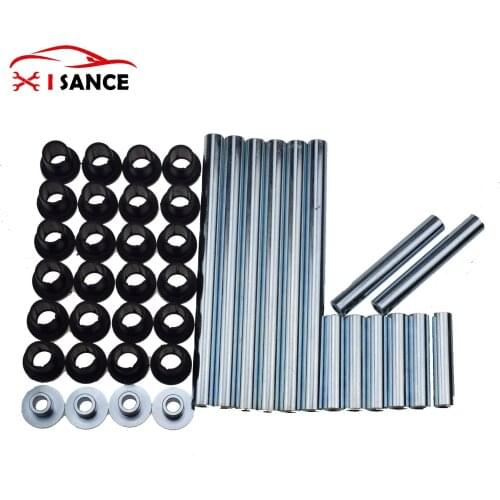 UTV A-Arm Bushing Kit Front Rear Super Arm Control Bushings For Polaris RZR 4 800 RZR S 800 2008-2014 5436973,5434551,5436220