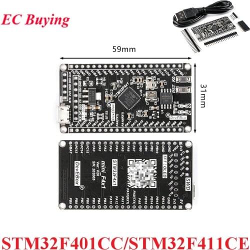 STM32F401 STM32F411 Development Board MicroPython 256K 512K Core System Learning Board STM32F4 STM32F401CCU6 STM32F411CEU6