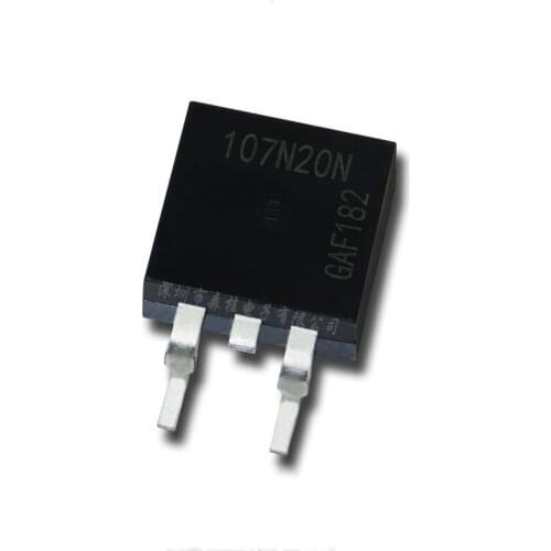 100% nuevo 10 pcs/lote MOSFET IPB107N20N3G 107N20N 200V88A T0-263 Transistor original