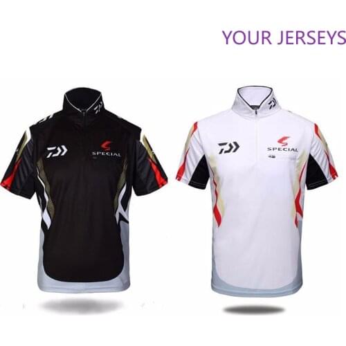 2022 daiwa clothing Special Summer Fishing Shirt Outdoor Sportswear Quick-drying Short Sleeve Breathable Anti-uv Protection Fish