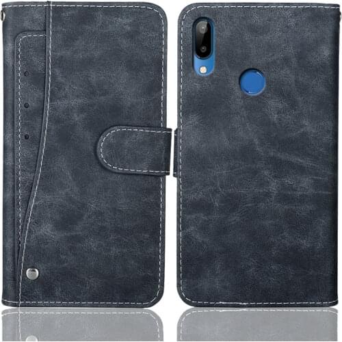 Luxury Wallet BQ 5731L Magic S Case 5.84" Vintage Flip Leather Phone Case Business Bag Protective Cover With Front Card Slots