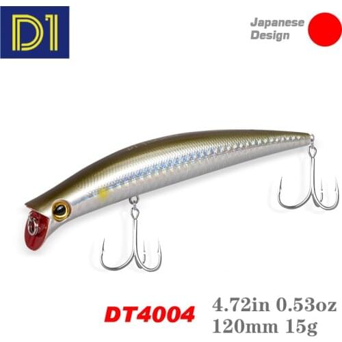 D1 Fishing Lure 2020 120mm 15g Floating komomo II Minnow Jerkbaits Japan Bait Saltwater Fishing Lure Wobbler Bait DT4004