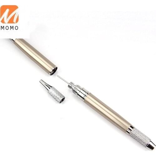 Three-Purpose Pen Tattoo Embroidery Pen Tattoo Eyebrow Pen Eyebrow Tattoo Eyebrow Tattoo Pencil Line Eyebrows Handmade Full