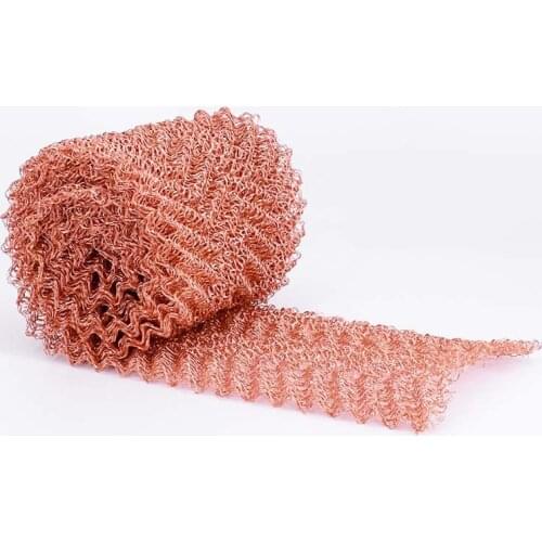 4 Wires Pure Copper Mesh Woven Filter Sanitary Food Grade For Distillation Moonshine Home Brew,100mm Width