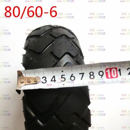 80/60-6 tire wheel with inner tire with hub scooter wear-resistant fit electric scoot ATV Buggy Quad Lawn Mower Garden Tractor