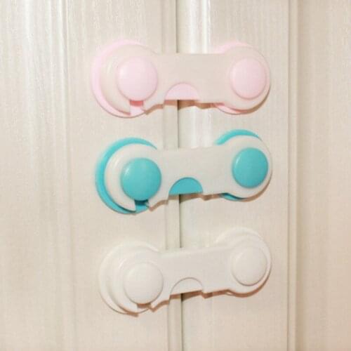 1Pcs Child Safety Cabinet Lock Baby Proof Security Protector Drawer Door Cabinet Lock Plastic Protection Kids Safety Door Lock