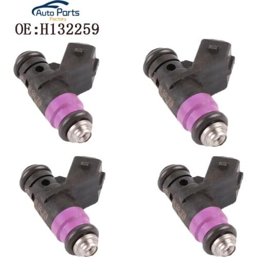 4 PCS New Original Fuel Injector For Renault Megane 1.6 16v 31 T. KM Replacement Nozzle Injection Petrol H132259 8200132259