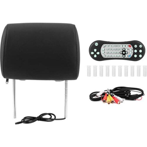 Automobiles dvd portatil 7inches Car Headrest DVD Player with Video Input IR DC12V auto accessorie Car CD Player